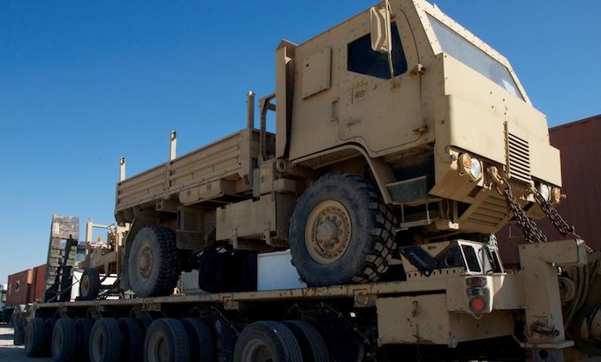 Iraq Camp Adder - truck