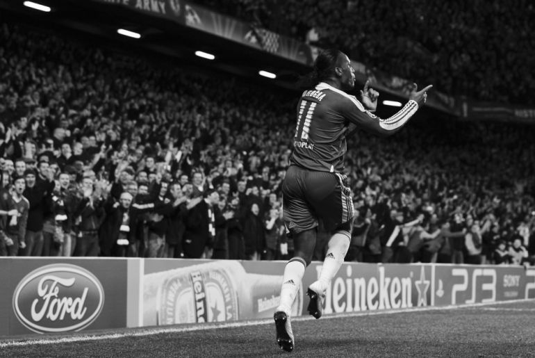 Didier Drogba of Chelsea