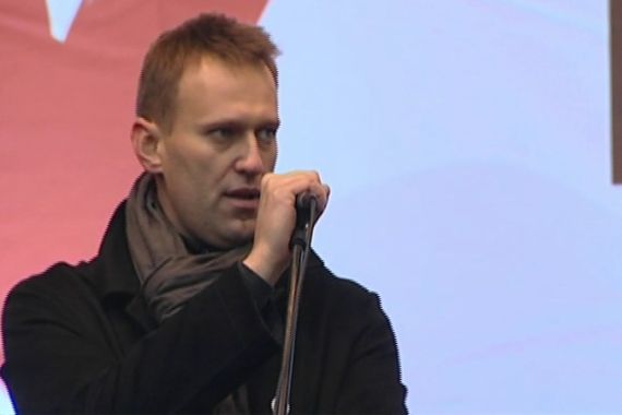 Alexei Navalny anti putin protest leader