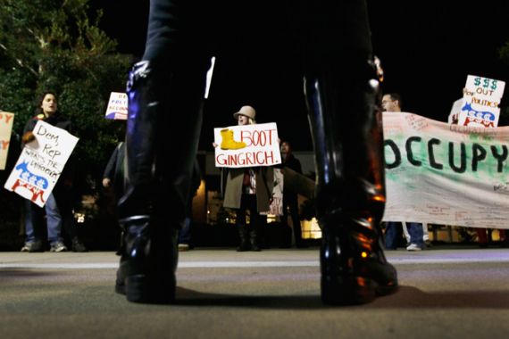 Protesters, Supporters Gather Outside South Carolina Debate