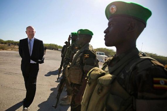 SOMALIA - BRITAIN - UNREST - DIPLOMACY