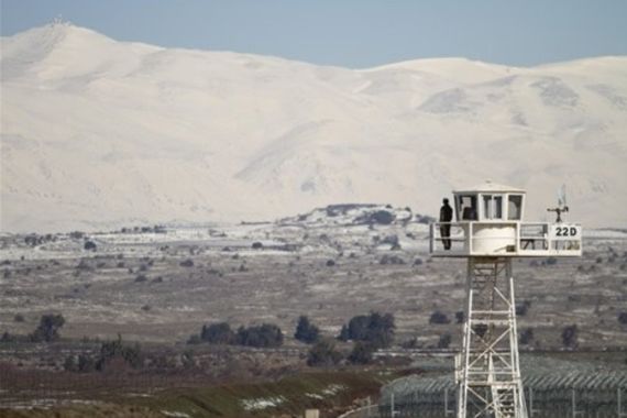Golan Heights Snow