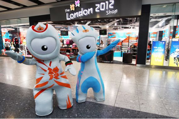 mascots, Wenlock and Mandeville