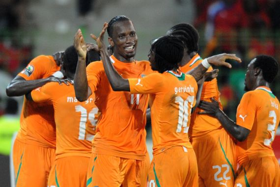 Ivorian striker Didier Drogba