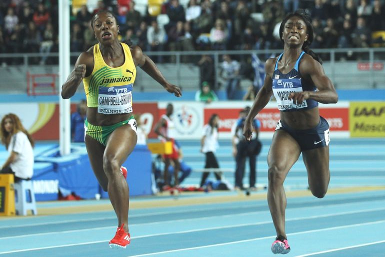 Veronica Campbell-Brown of Jamaica