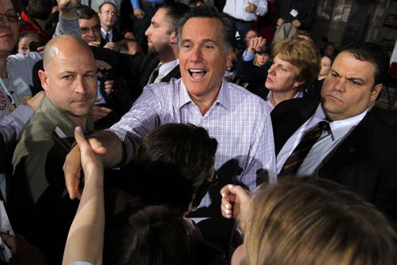 Romney Campaigns In Ohio