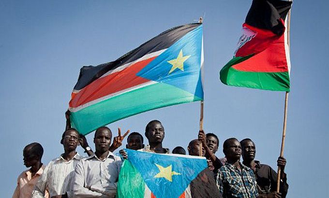 South Sudan protest