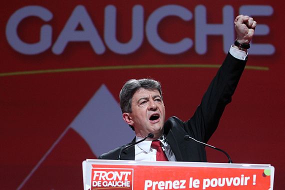 Jean-Luc Melenchon campaign