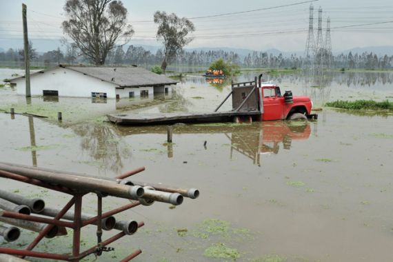 Floods return to Colombia