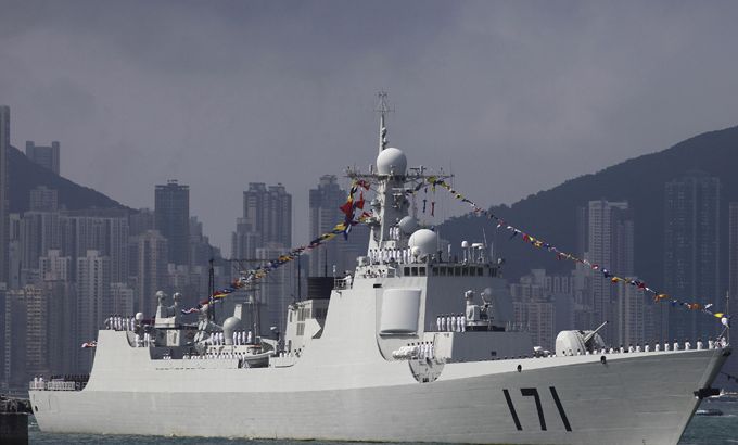 China warships