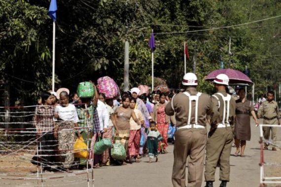 Prisoners release in Yangon, Myanmar