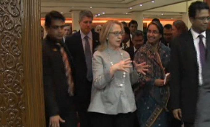 Hillary Clinton in Bangladesh