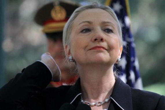 US Secretary of State Hillary Clinton visits Kabul
