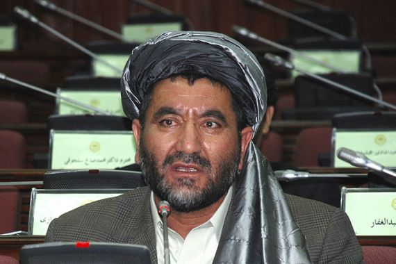 Afghan lawmaker Ahmad Khan Samangani