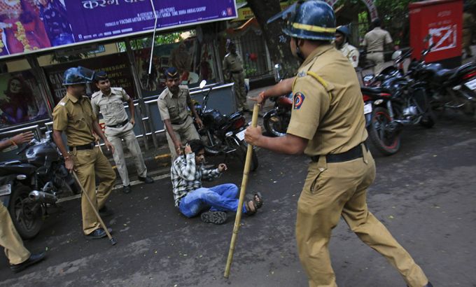 Two killed as Mumbai protests turn violent