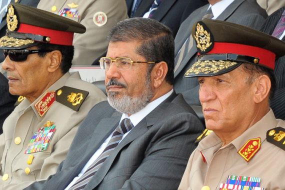 Egypts Tantawi Sami Enan Morsi