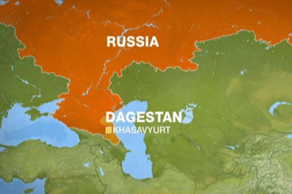 Dagestan map