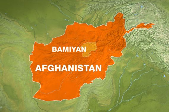 Bamiyan map