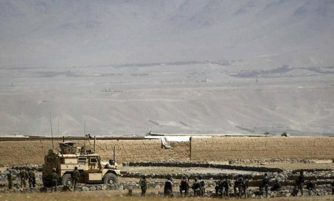 U.S. troops arrive near the site of an incident Kabul