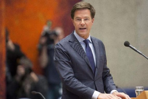 Dutch Parliament debate on government resignation