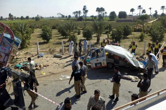 Pakistan road accident