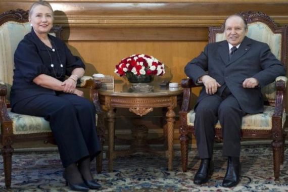 Hillary Rodham Clinton, Abdelaziz Bouteflika