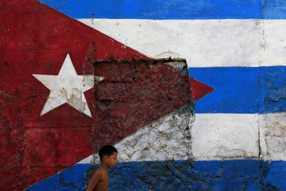 Inside Story Americas :Cuban flag in Havana