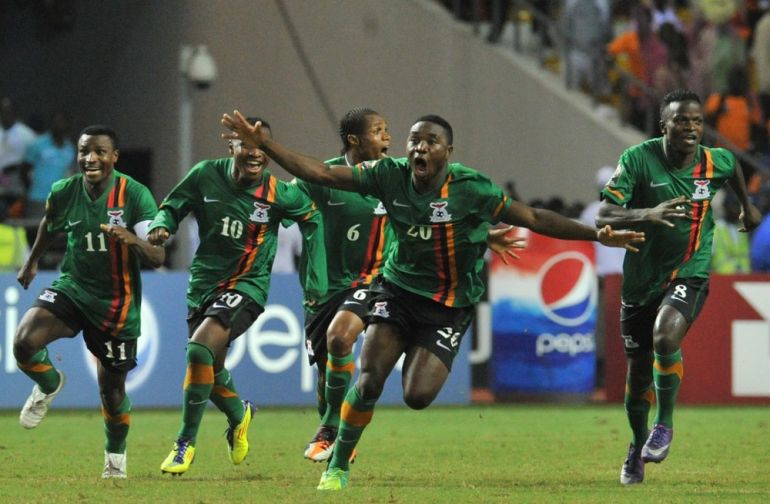 Zambia''s national football team players