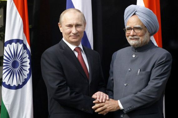 Putin and Singh