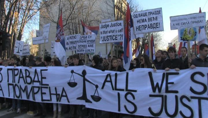 Serbs Protest
