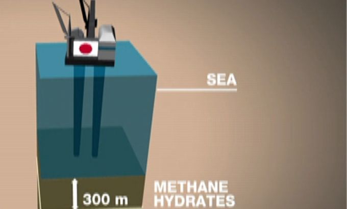 Gas-importing Japan pins hope on ''fire ice''