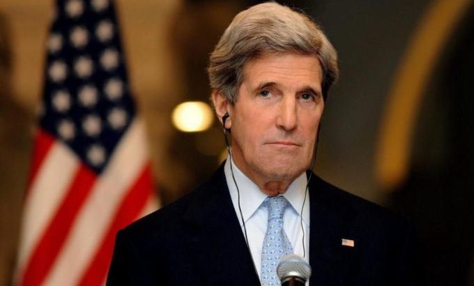 US secretary of state John Kerry visits Qatar