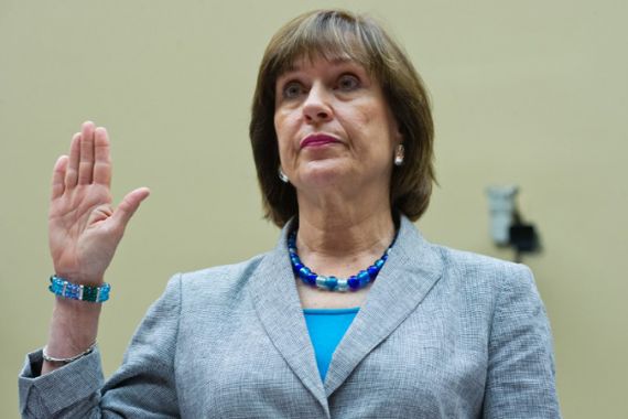 IRS chief scandal