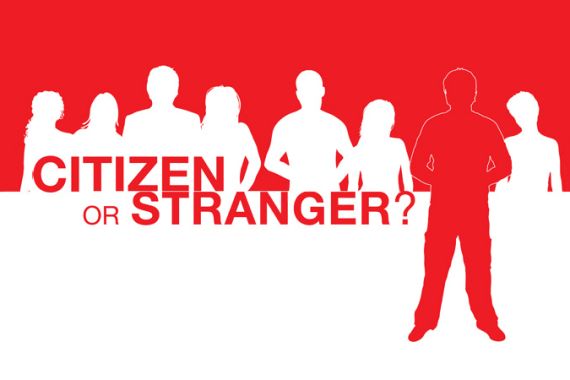 Title Logo - Citizen or Stranger