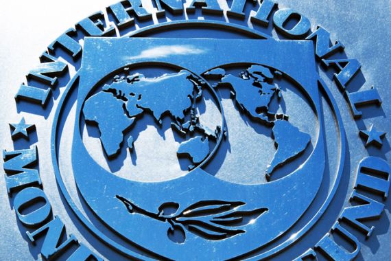 The logo of the International Monetary Fund