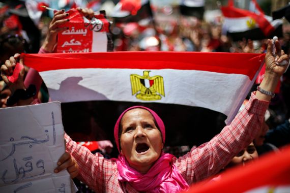 egypt protest woman 2