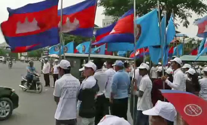 Cambodia opposition demands fair polls