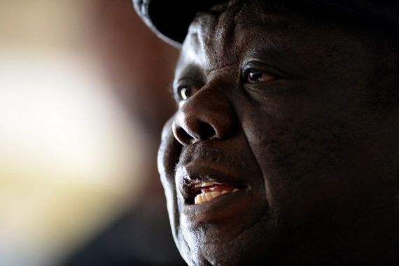 Zimbabwe PM calls poll a ''huge farce''
