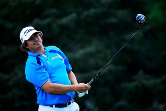 Golf-Dufner two ahead of Furyk at PGA Championship