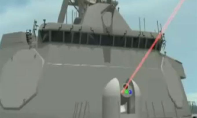 US laser weapon