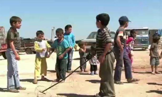 Conflict keeps Syrian children from school