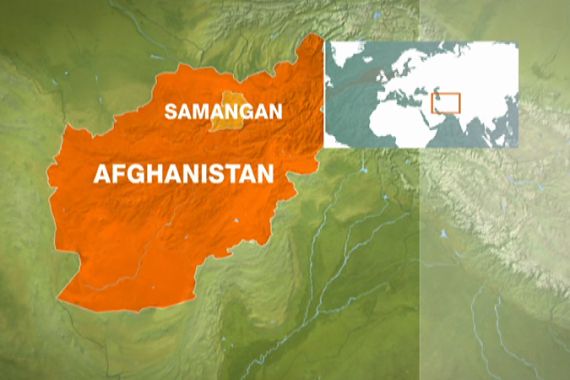Afghanistan - Map - Samangan