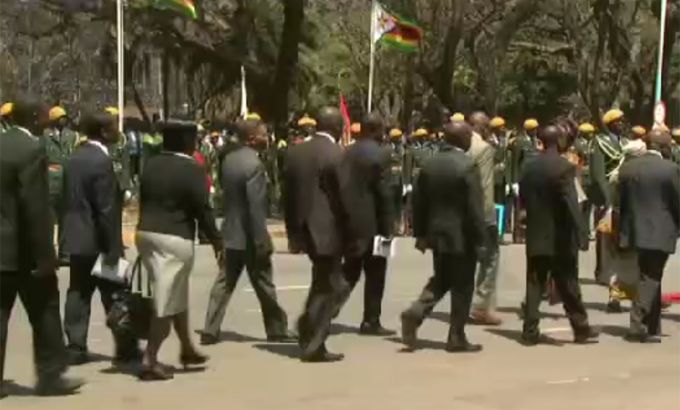 Zimbabwean party boycotts parliament opening
