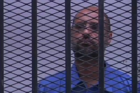 SAIF GADDAFI IN COURT ON 19 SEPT 2013