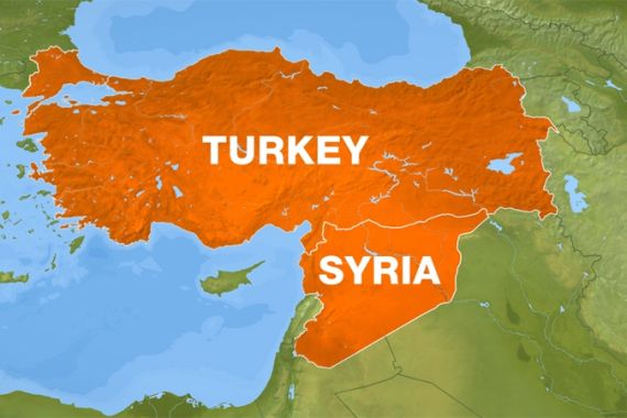 Turkey- syria map