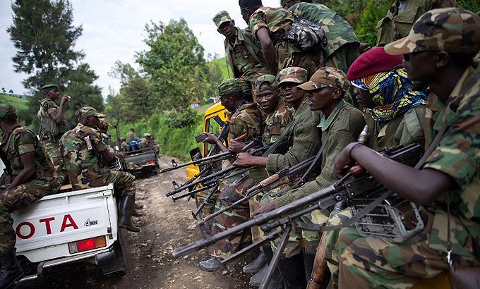 M23 rebels, DR Congo