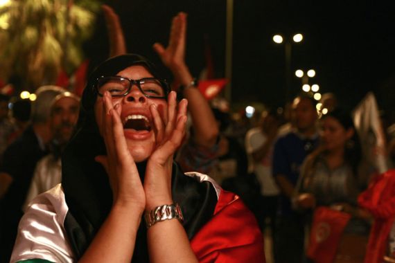 Tunisia democracy protests