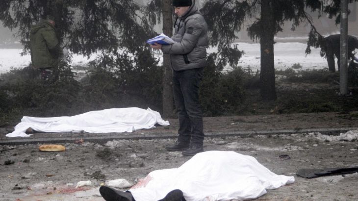 Civilians killed by fighting in eastern Ukrain