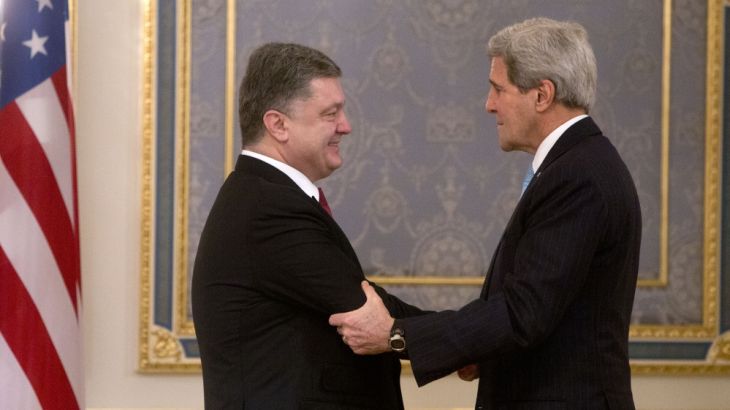 Petro Poroshenko, John Kerry