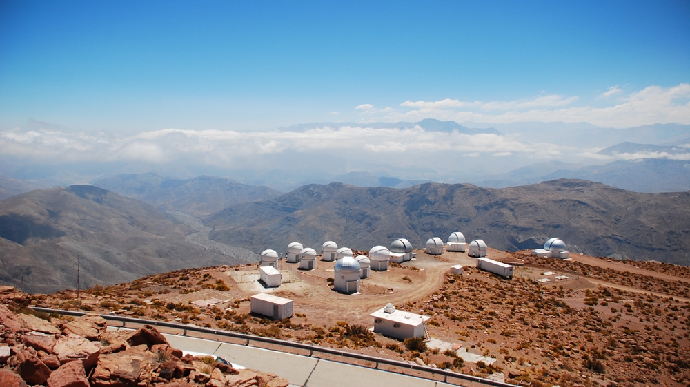 Smaller telescopes at Cerro Tololo, Chile [Frederick Bernas/Al Jazeera]